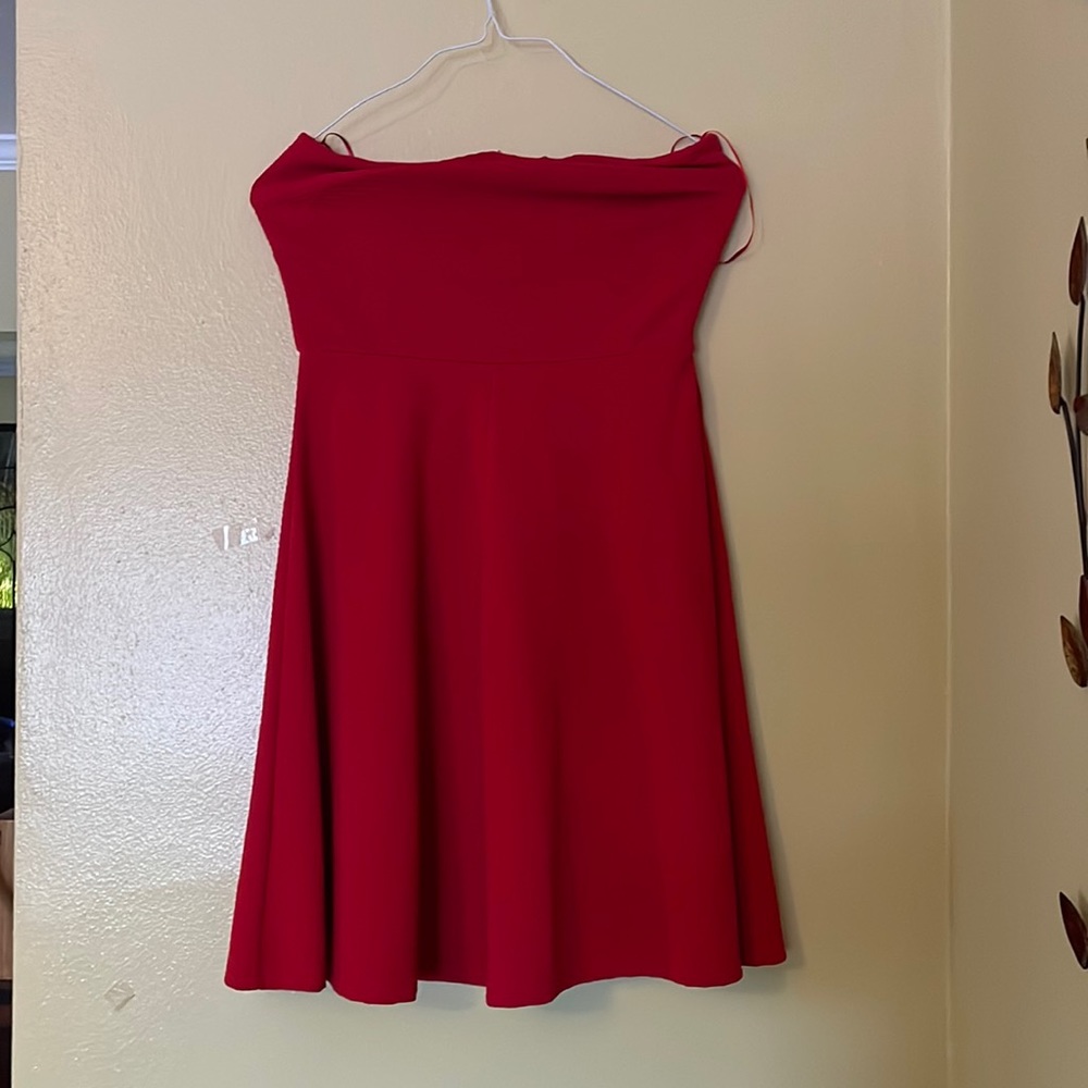 Red dress